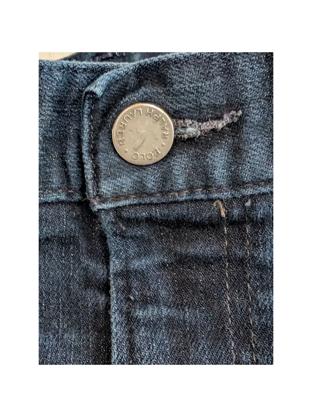 Polo Ralph Lauren Black Label Mens Prospect Straight Jeans 40X30 Dark Wash Luxe